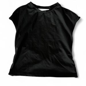 Shein Women's Black Crop-top